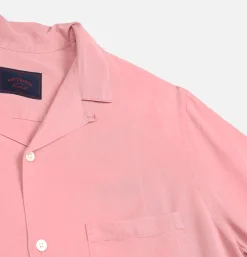 PORTUGUESE FLANNEL Ss Shirt Dogtown Pink* Shirts & Polos