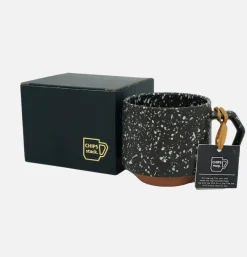 CHIPS JAPAN Stack Mug Splash Black White* Maison