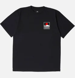 EDWIN Sunset On Mt Fuji Tee Black* T-shirts