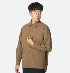 SNOW PEAK Takibibi Ripstop Shirt Khaki* Shirts & Polos