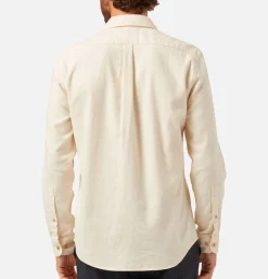 PORTUGUESE FLANNEL Teca Ecru Shirt* Shirts & Polos