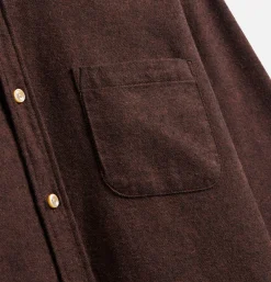 PORTUGUESE FLANNEL Teca Shirt Brown* Shirts & Polos