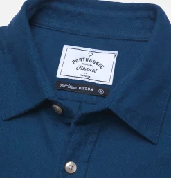 PORTUGUESE FLANNEL Teca Shirt French Blue* Shirts & Polos