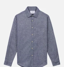 PORTUGUESE FLANNEL Teca Shirt Indigo* Shirts & Polos