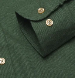 PORTUGUESE FLANNEL Teca Shirt Moss Green* Shirts & Polos