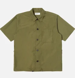 UNIVERSAL WORKS Tech Overshirt Olive* Shirts & Polos