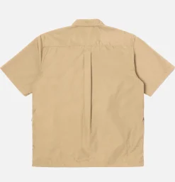 UNIVERSAL WORKS Tech Overshirt Sand* Shirts & Polos