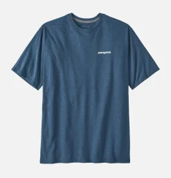 PATAGONIA Tee Shirt Logo P6 Utility Blue* T-shirts