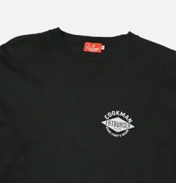 COOKMAN Tee Shirt Long Sleeves Fat Blk* T-shirts