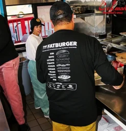 COOKMAN Tee Shirt Long Sleeves Fat Blk* T-shirts