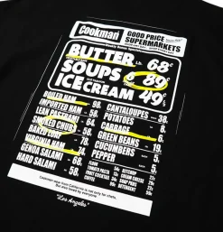 COOKMAN Tee Shirt Supermarket Black* T-shirts