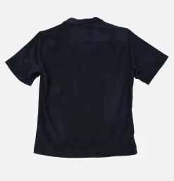 PORTUGUESE FLANNEL Terry Shirt Navy* Shirts & Polos