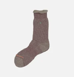 ANONYMOUS ISM Thick Pile Crew Socks Pink* Socks