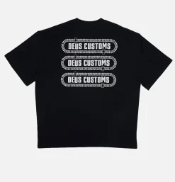 DEUS Thread Tee Black* T-shirts