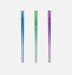 SNOW PEAK Titanium Chopsticks Purple* Outdoor