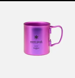 SNOW PEAK Titanium Single 450 Cup Purple* Maison|Outdoor