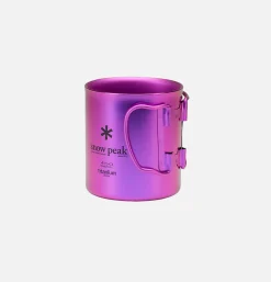 SNOW PEAK Titanium Single 450 Cup Purple* Maison|Outdoor