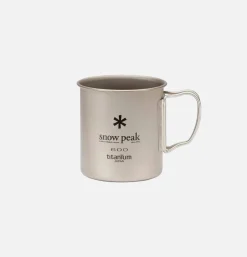 SNOW PEAK Titanium Single Cup 600* Outdoor