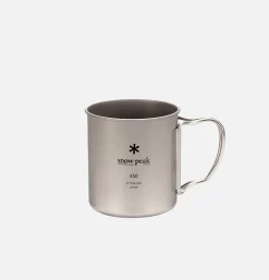 SNOW PEAK Titanium Single Cup 450* Outdoor