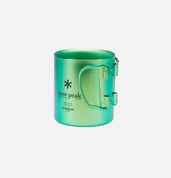 SNOW PEAK Titanium Single Cup 450 Green* Maison|Outdoor