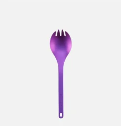 SNOW PEAK Titanium Spork Purple* Outdoor