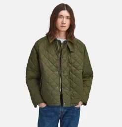 BARBOUR Transport Quilted Jacket Olive* Veste