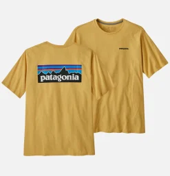 PATAGONIA T-shirt P6 Logo Yellow* T-shirts