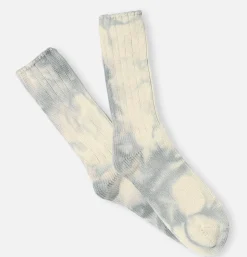 ANONYMOUS ISM Uneven Dye Crew*Women Autres|Socks