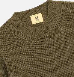 NITTO KNITWEAR Vasken Knit Khaki* Knitwear