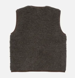 COLDBREAKER Vest Pepitco Mid Brown* Sweatshirts & Fleeces