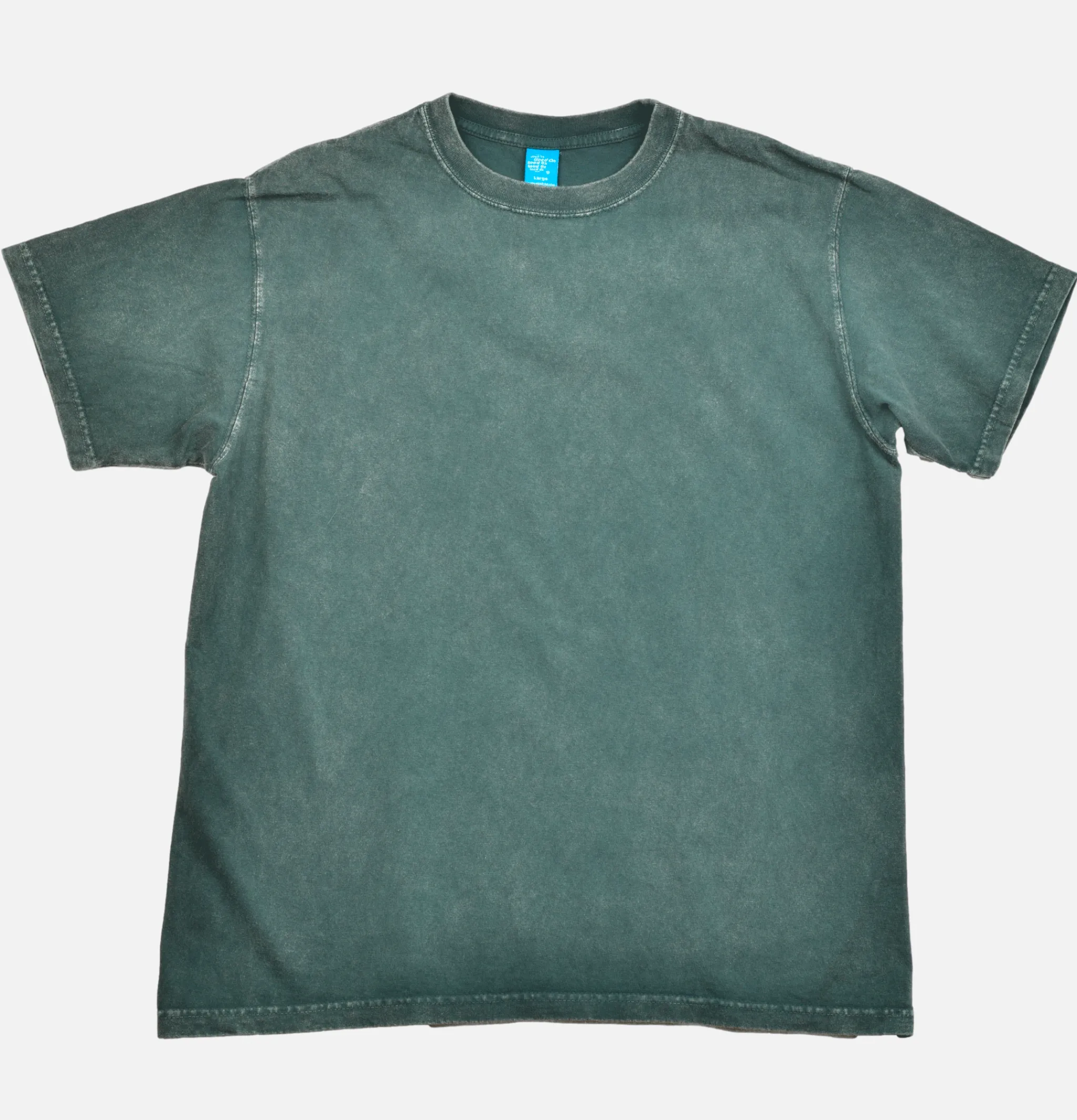 GOOD ON Vintage Dye Crew Tee Dark Gree* T-shirts