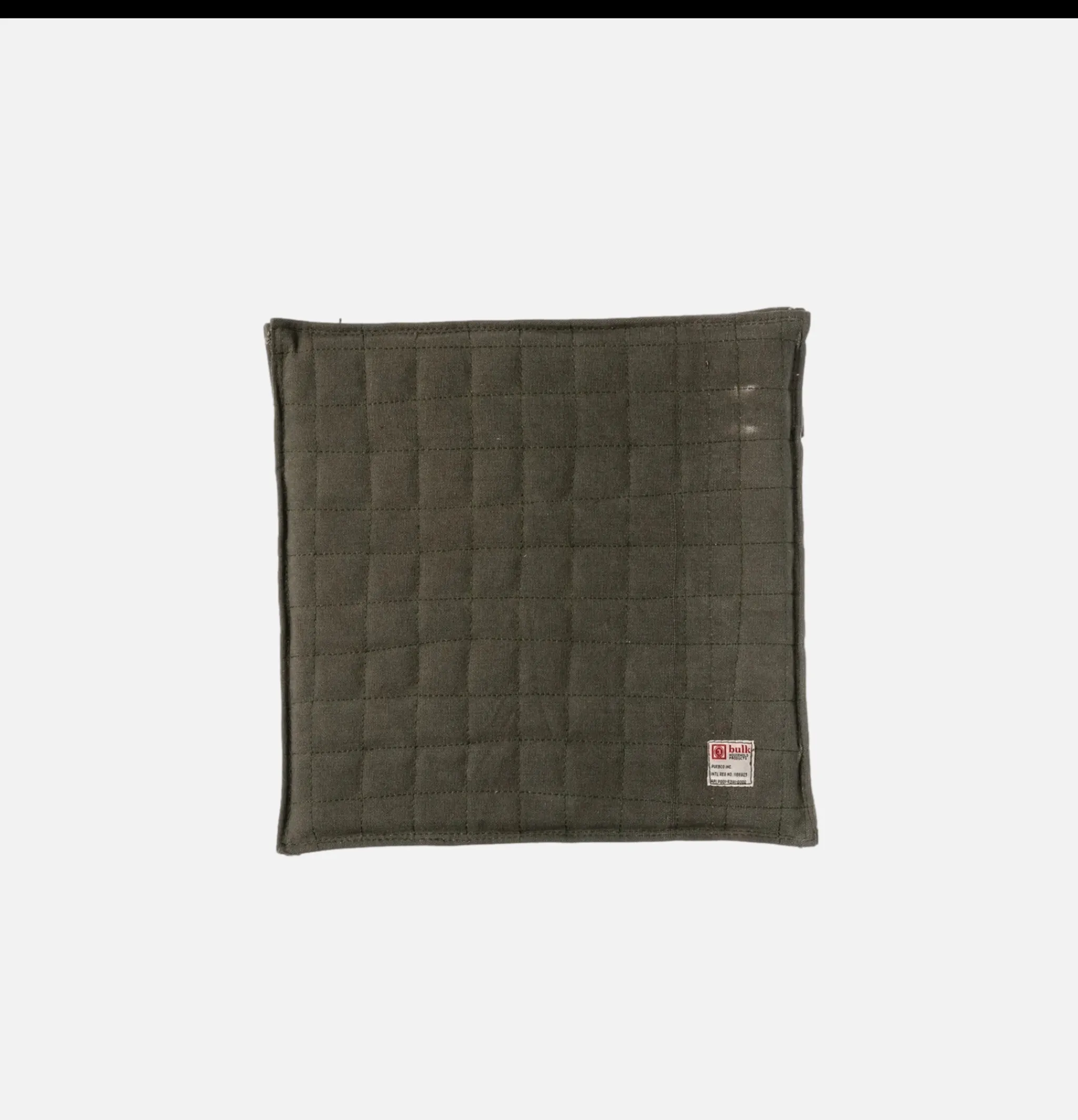 PUEBCO Vintage Tent Seat Cushion Green* Maison