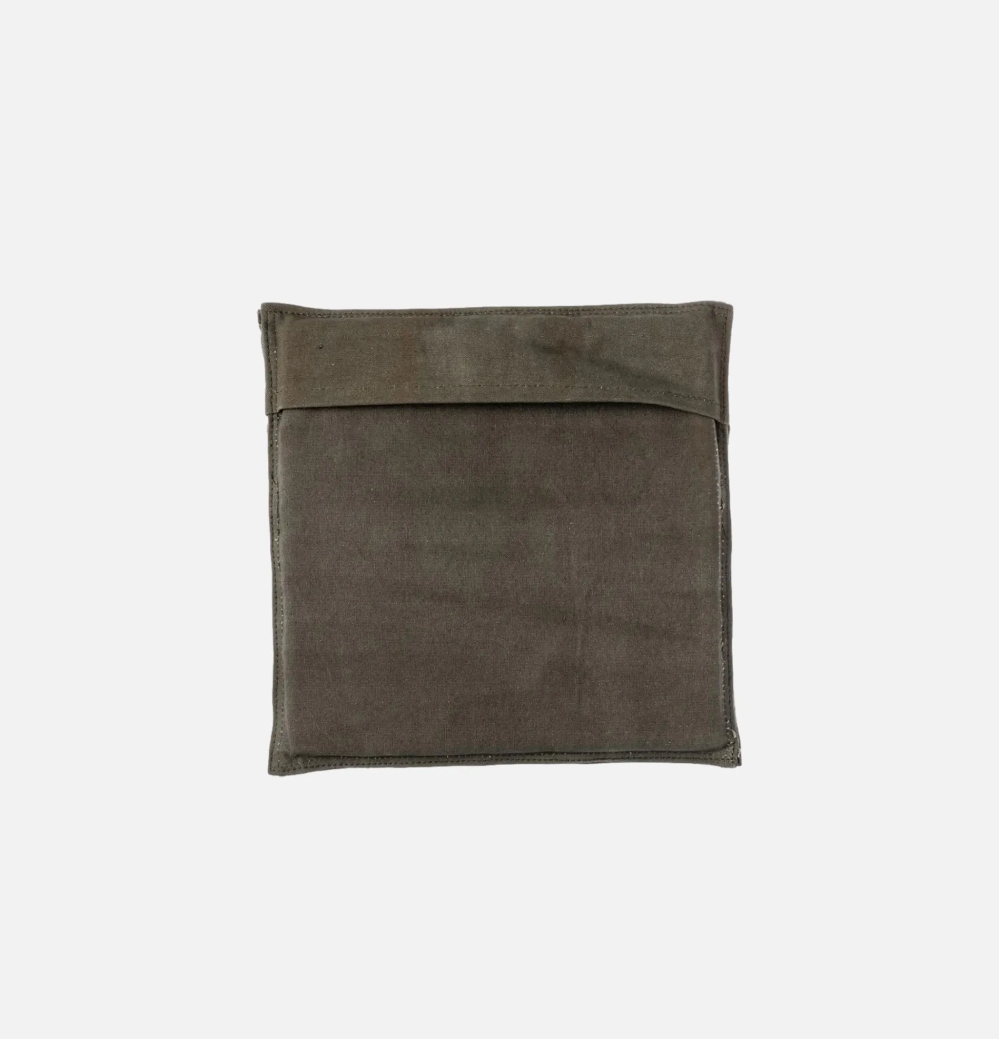 PUEBCO Vintage Tent Seat Cushion Green* Maison