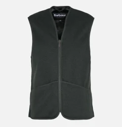 BARBOUR Warm Pile Waiscoat Zip Sage* Veste