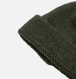 UNIVERSAL WORKS Watch Cap Beanie Wool Olive* Gloves • Beanies • Scarves