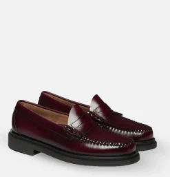 G.H. BASS Weejun Loafer Step Larson Wine* Mocassins