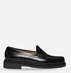 G.H. BASS Weejun Loafer Step Larson Black* Mocassins