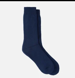 BARBOUR Wellington Calf Socks Navy* Socks