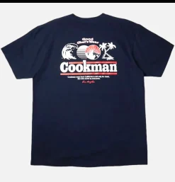 COOKMAN Wind Navy T-shirt* T-shirts