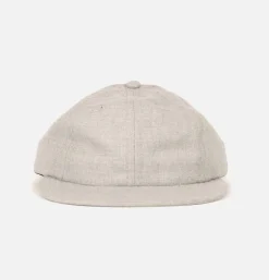 LITE YEAR Wool Serge 6 Panel Cap Grey* Caps & Hats