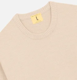 NITTO KNITWEAR Youri Wool Knit Natural* Knitwear