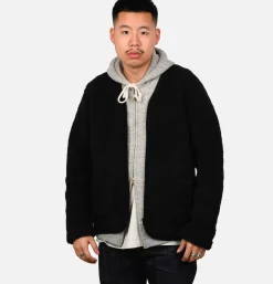 COLDBREAKER Zip Up Vee Cardigan Mole* Sweatshirts & Fleeces