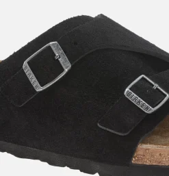 BIRKENSTOCK Zurich Softbed Black Suede*Women Sandales|Sandals