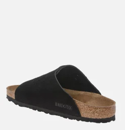 BIRKENSTOCK Zurich Softbed Black Suede*Women Sandales|Sandals