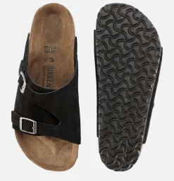 BIRKENSTOCK Zurich Softbed Black Suede*Women Sandales|Sandals