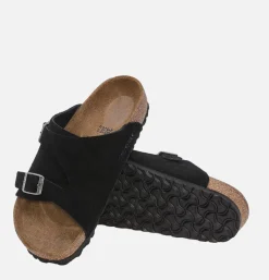 BIRKENSTOCK Zurich Softbed Black Suede*Women Sandales|Sandals